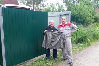 Выборгский район, СНТ Корунд, Лесная.ворота распашные с инт.калиткой 4 м